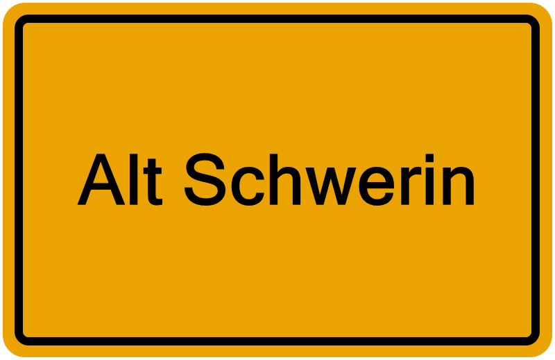 Handelsregisterauszug Alt Schwerin